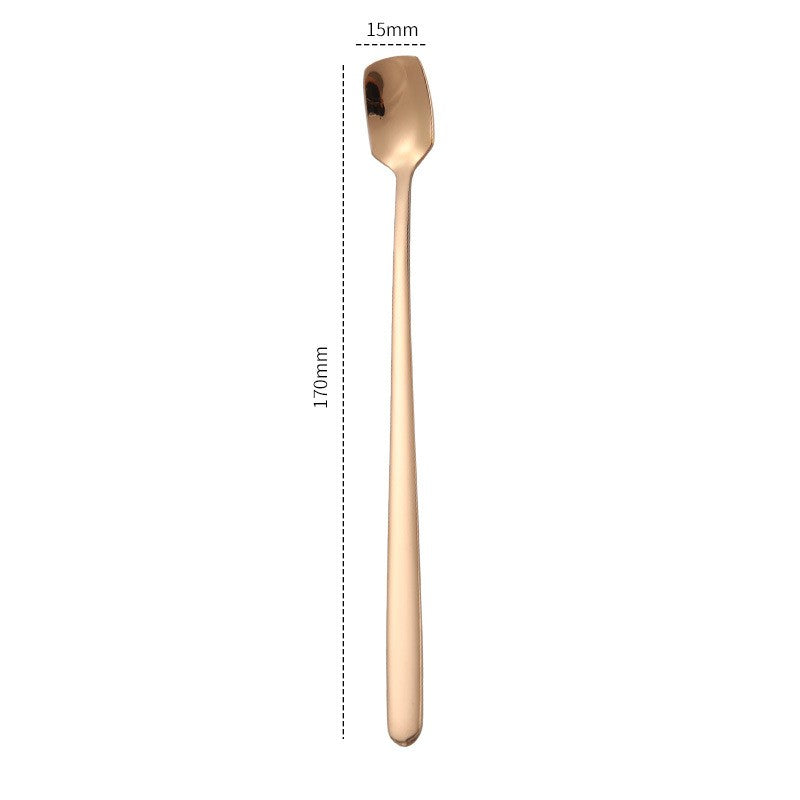 Titanium-plated Coffee Spoon